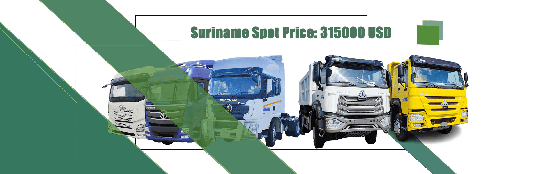 Sinotruk Howo Tractor for Sale in Suriname