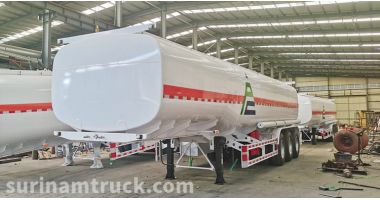 45000 Liters Oil Tanker Semi Trailer will be sent to Suriname Paramaribo