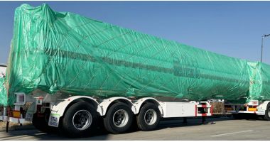 Tri Axle 45000 Liters Diesel Fuel Tanker Semi Trailer will be sent to Suriname