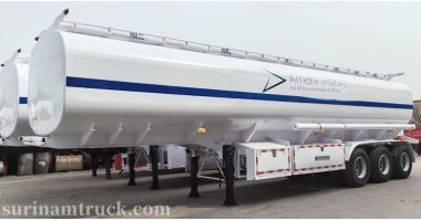 Tri Axle 45000 Liters Oil Tanker Trailer will be sent to Suriname
