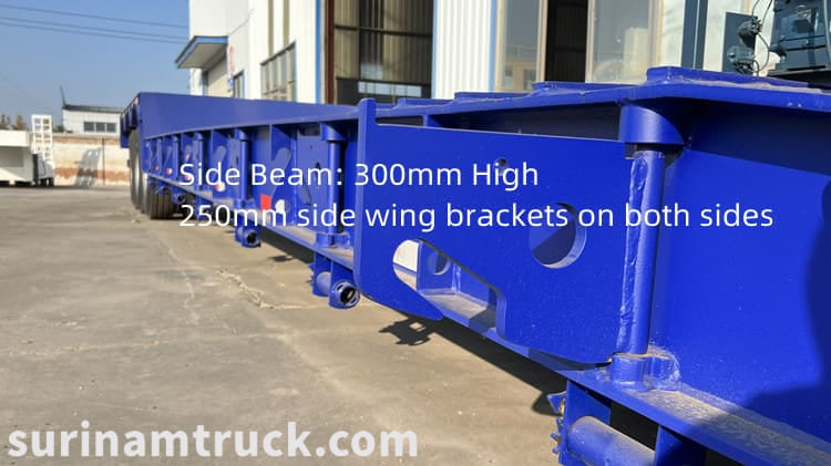 3 Axle Detachable Gooseneck Trailer for sale in Suriname