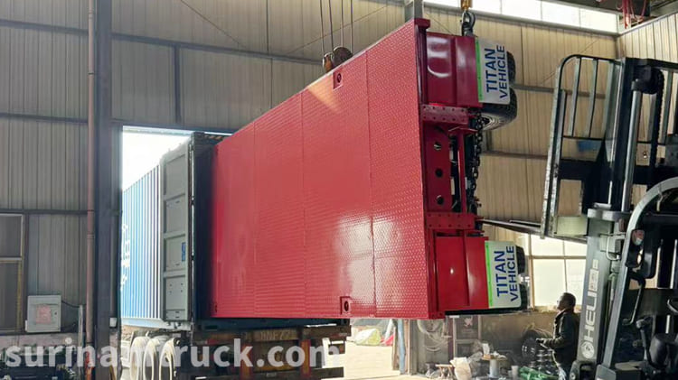 3 Axle 40 Foot Flat Bed Semi Trailer for sale in Suriname Paramaribo