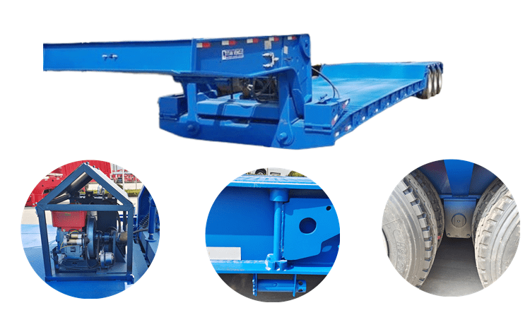 Detachable gooseneck trailer for sale in Suriname