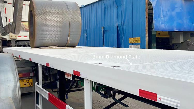 3 Axle 40 Feet Large Flatbed Trailer for Sale