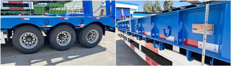3 Axle Lowbed Trailer 