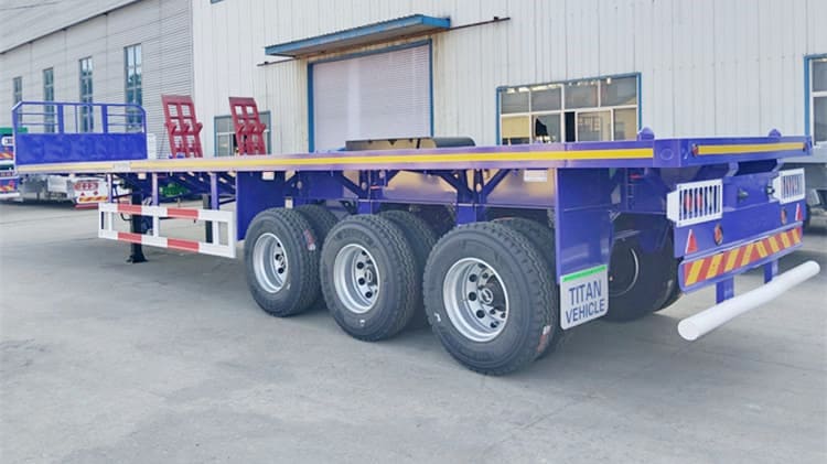 40 Foot Semi Truck Flatbed Trailer for Sale in Surinam
