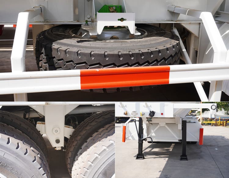 3 Axle 45000 Liters Diesel Fuel Tanker