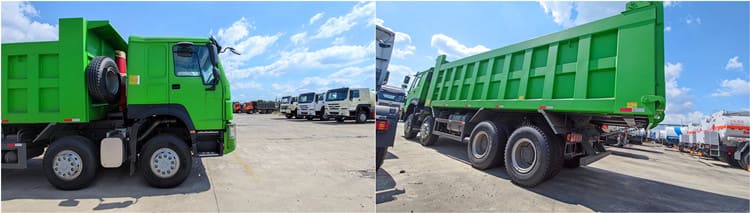 Sinotruk 8x4 Dump Truck for Sale in Suriname Paramaribo