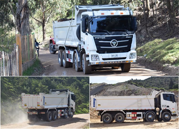 Foton Auman 8x4 Tipper Trucks for Sale in Suriname Paramaribo