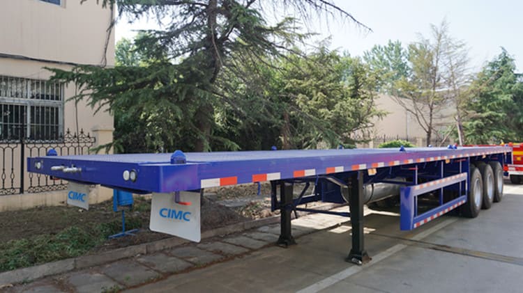 CIMC 40 Ft Flatbed Semi Trailer for Sale in Suriname Paramaribo