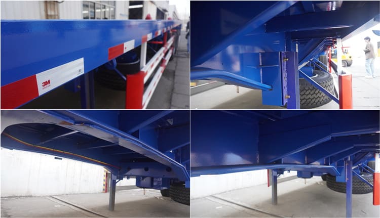 CIMC 40 Ft Flatbed Semi Trailer for Sale in Suriname Paramaribo