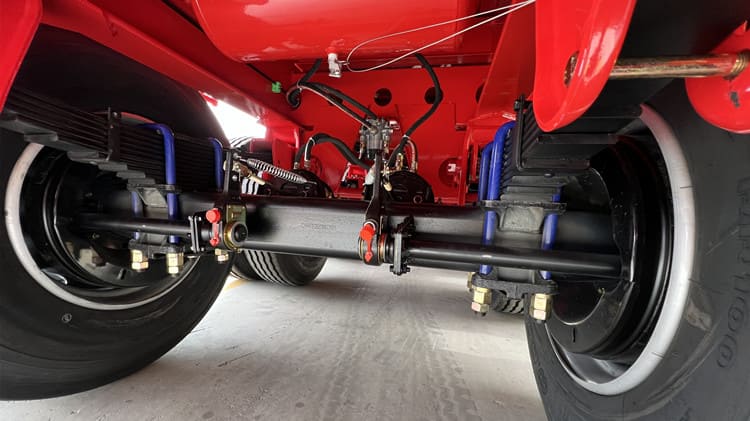 CIMC Three Axle 40 Foot Flatbed Truck Trailer for Sale in Suriname Wanika
