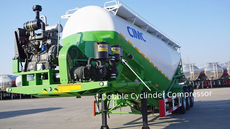 CIMC 3 Axle Bulker Trailer for Sale in Suriname 