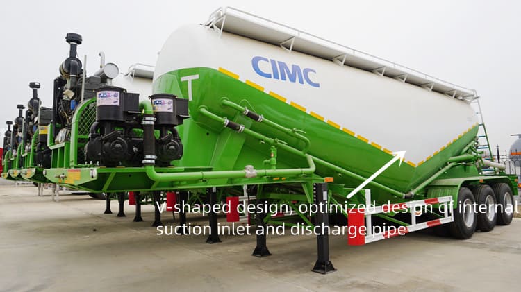 CIMC 3 Axle Bulker Trailer for Sale in Suriname 