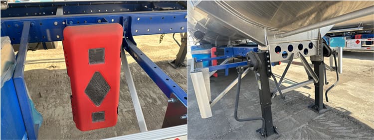 CIMC 45000 Liters Aluminum Oil Tanker Semi Trailer for Sale in Suriname Paramaribo
