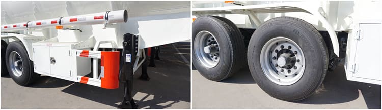 CIMC 45000 Liters Petrol Oil Tanker Truck Trailers Price in Suriname