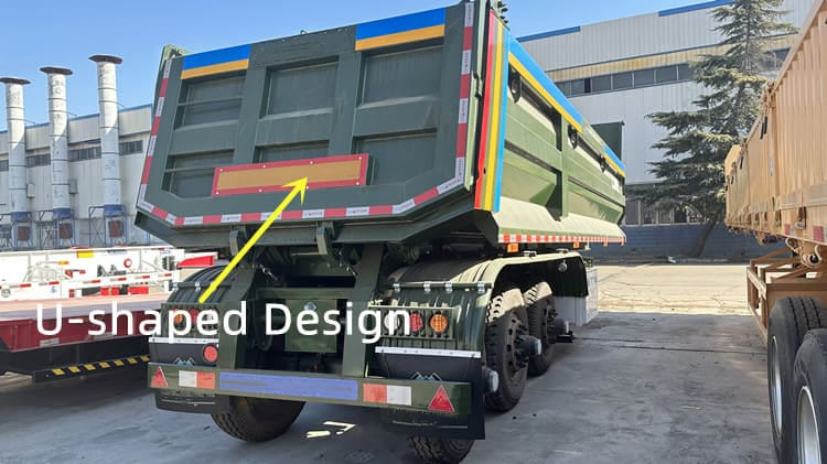 CIMC 3 Axle Tipper Trailer for Sale in Suriname
