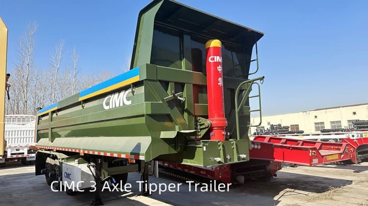 CIMC 3 Axle Tipper Trailer for Sale in Suriname