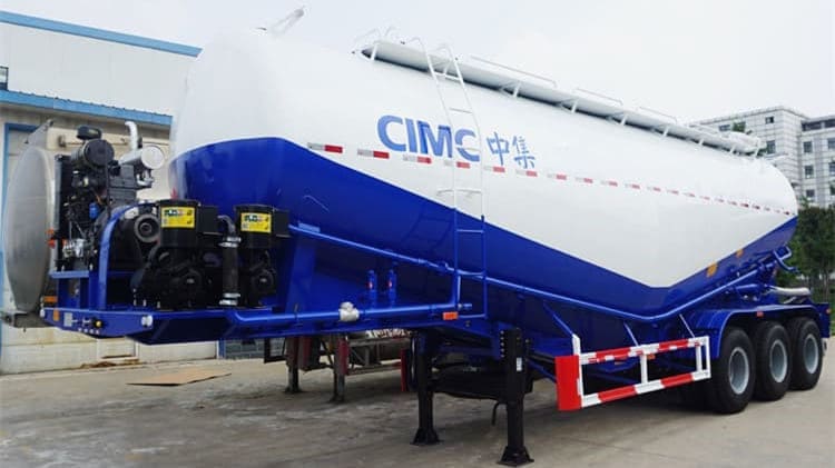 CIMC Bulk Cement Tanker Truck Transport Price in Suriname