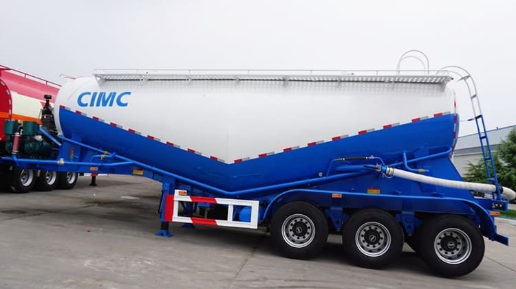 CIMC Bulk Cement Tanker Truck Transport Price in Suriname