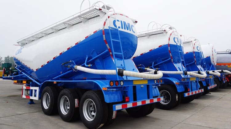 CIMC Bulk Cement Tanker Truck Transport Price in Suriname