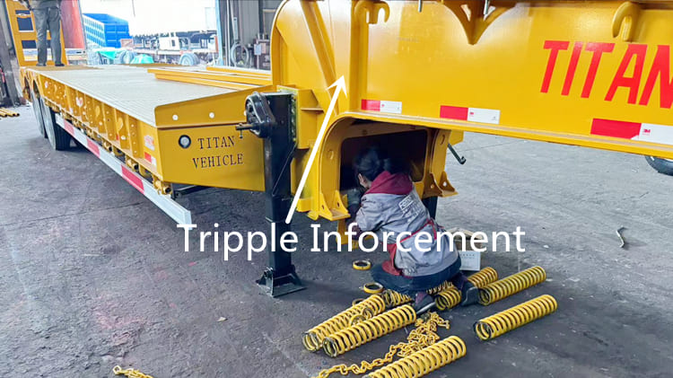 2 Axle 40 Tons Low Bed Truck for Sale in Suriname
