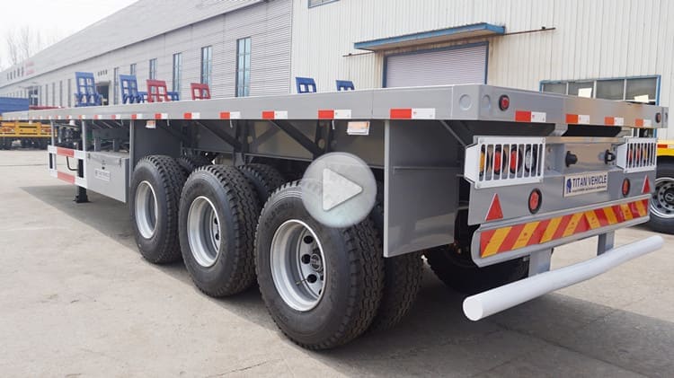 Flatbed Truck Trailer for Sale