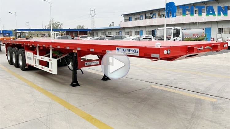 Flatbed Semi Traile for Sale