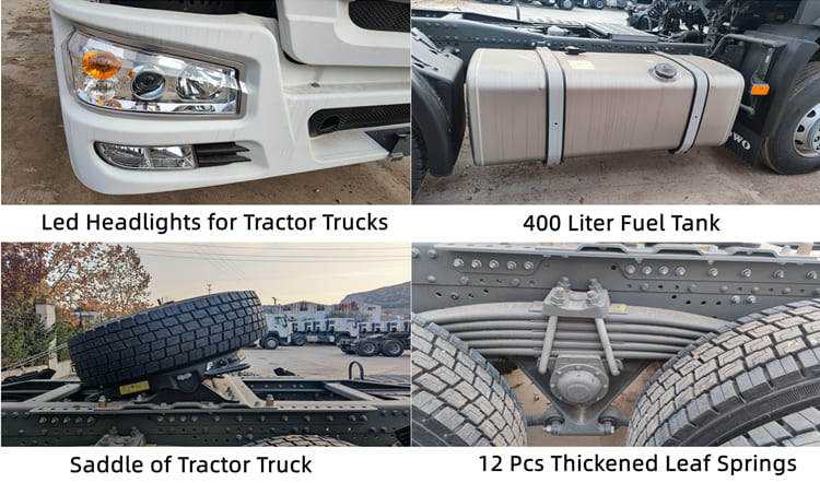 Sinotruk Howo Tractor Truck 6x4 380 Horsepower for Sale in Suriname
