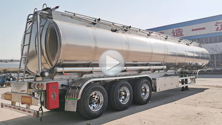 Tri Axle Aluminum Petrol Tanker Price in Suriname Paramaribo