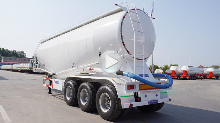 40CBM Cement Bulker Trailer for Sale in Suriname