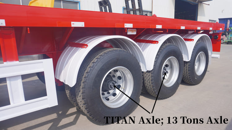 3 Axle 40 Feet Trailer for Sale in Suriname