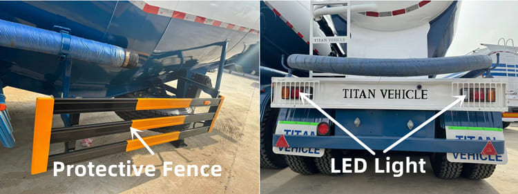 Tri Axle 40CBM Pneumatic Tanker Trailer | Pneumatic Trailer for Sale in Suriname