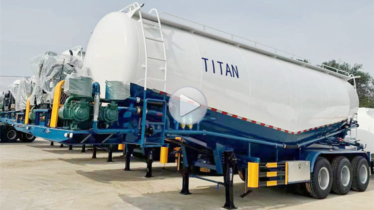 Tri Axle 40CBM Pneumatic Tanker Trailer for Sale in Suriname