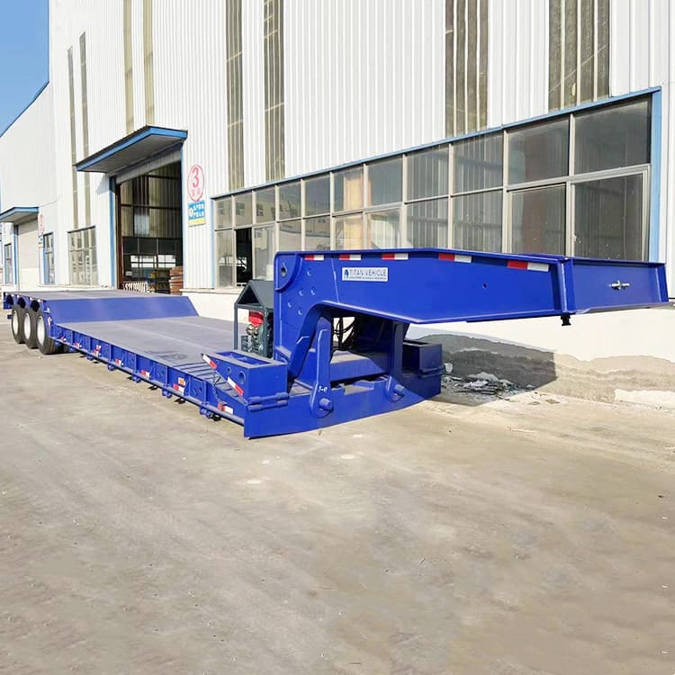 3 Axle Detachable Gooseneck Trailers