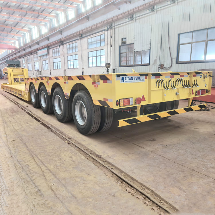4 Axle 70 Ton Lowboy Trailer