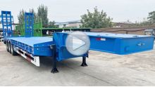 3 Axle Low Bed Trailer