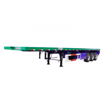 40Ft Flatbed Trailer Semi Truck