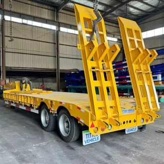 2 Axle 40 Tons Low Bed Truck