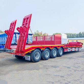 100 Ton Low Bed Truck Trailer