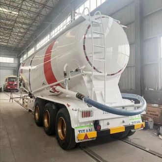 Tri Axle Silo Cement Bulker Trailer